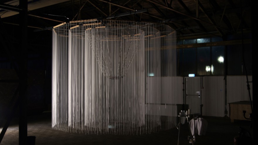 Teardrop installation by Marije Vogelzang. Photo: Henk van Dijke.