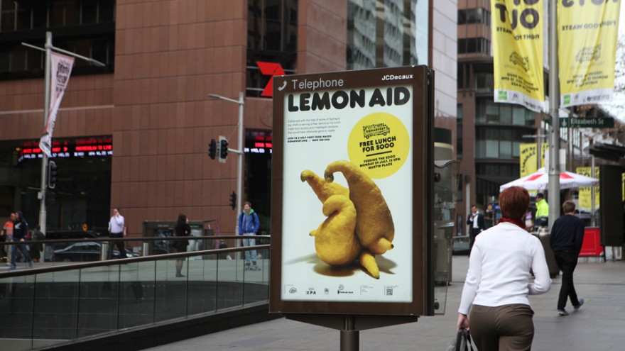 Feeding the 5000 campaign by Frost* Design. 