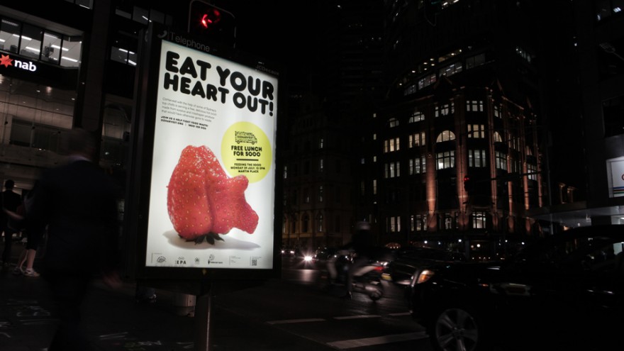 Feeding the 5000 campaign by Frost* Design. 