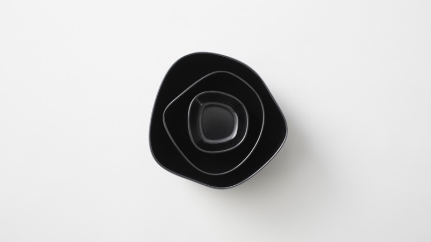 Pebble bowls by Nendo. 