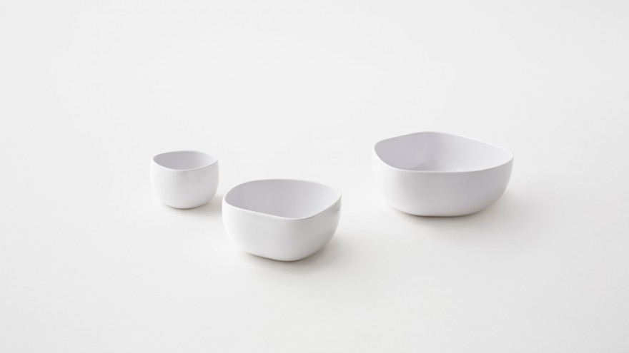 Pebble bowls by Nendo. 
