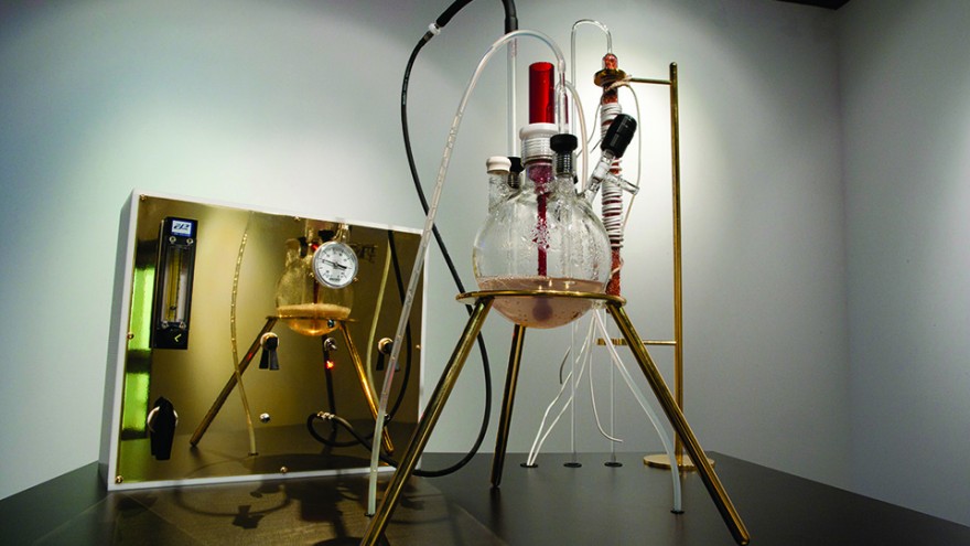 "GROW YOUR OWN..." exhibition: The Great Work of the Metal Lover by Adam W. Brown. 