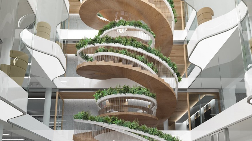 The Living Staircase by Paul Cocksedge
