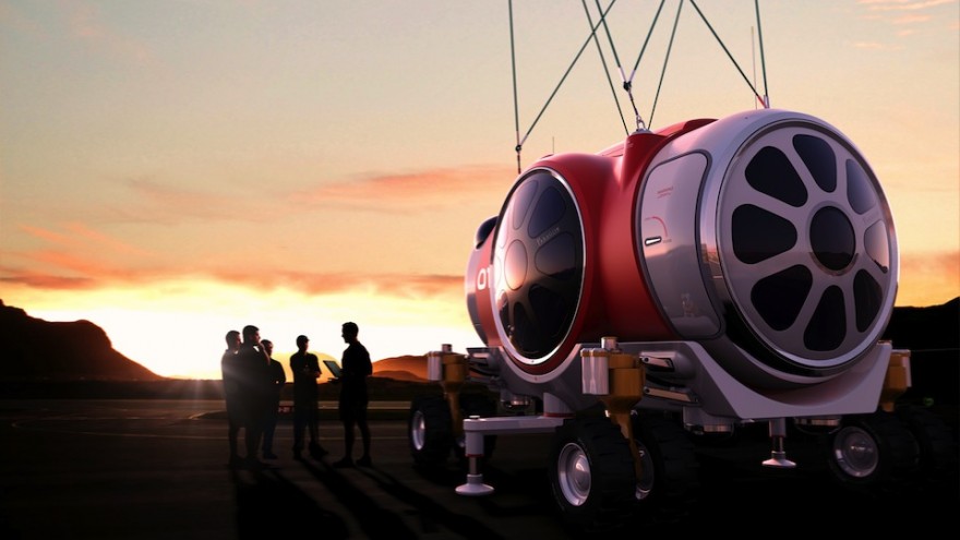The World View capsule 