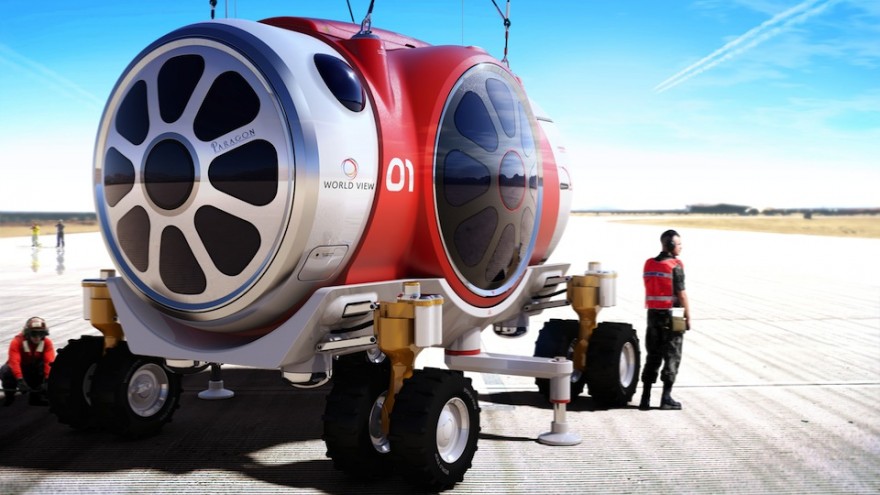 The World View capsule 