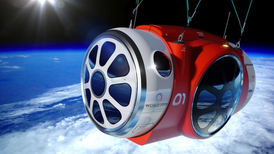The World View capsule 