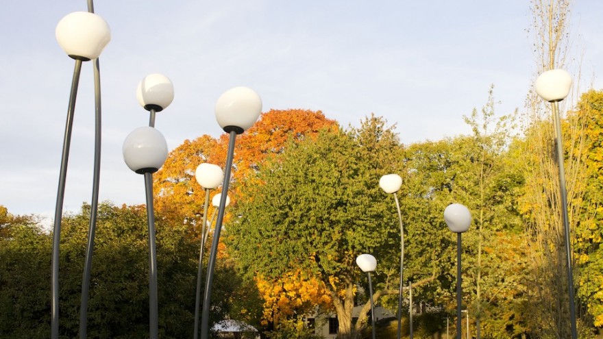 Kristinebergs Slottspark street lamps by Front.