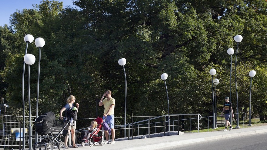 Kristinebergs Slottspark street lamps by Front.