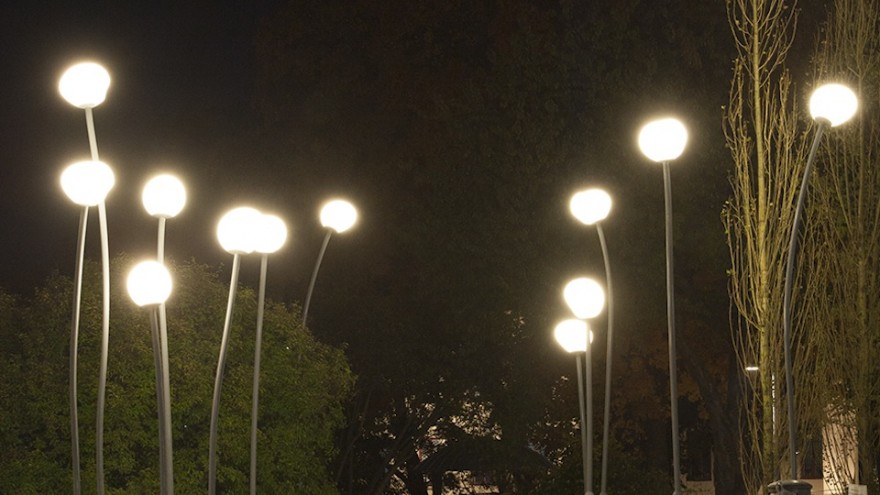 Kristinebergs Slottspark street lamps by Front.