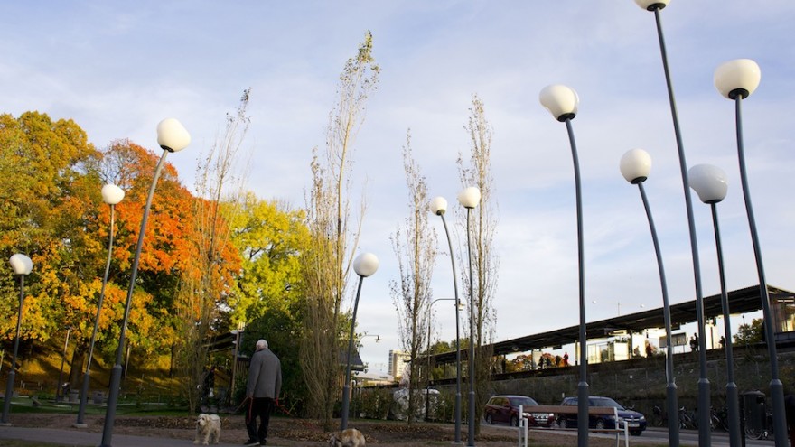 Kristinebergs Slottspark street lamps by Front.