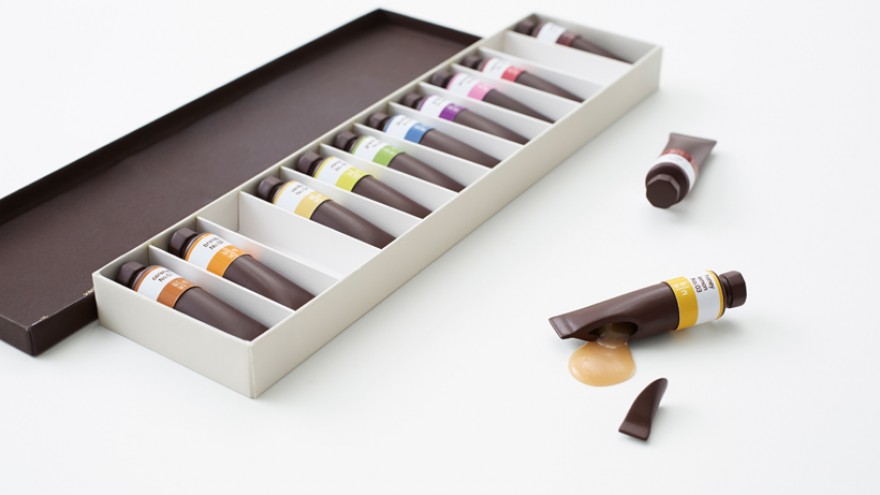 Chocolate-Paint by Nendo. 