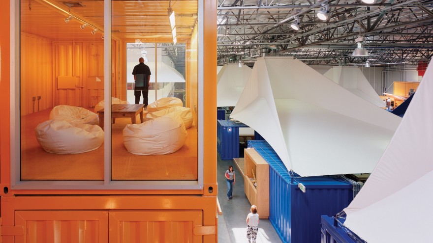 Pallotta TeamWorks headquarters in Los Angeles. Image: Benny Chan, Fotoworks.