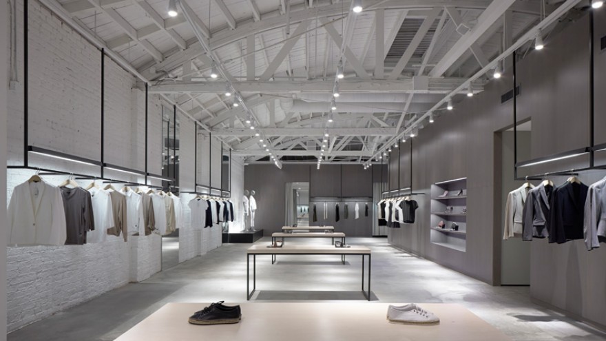 Theory interior design by Nendo. 