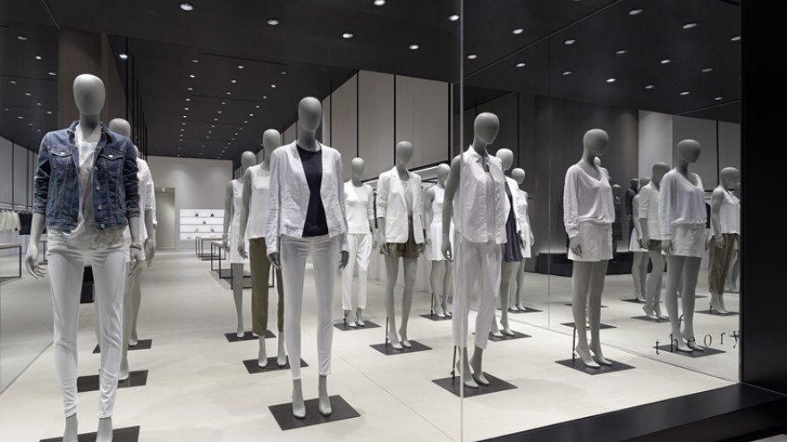 Theory interior design by Nendo. 