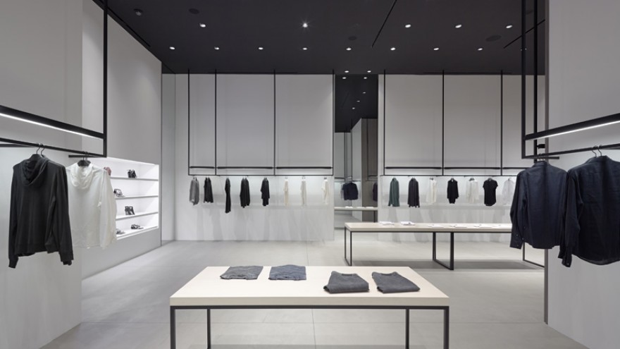 Theory interior design by Nendo. 