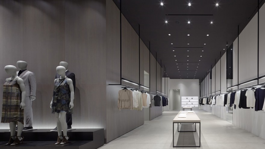 Theory interior design by Nendo. 