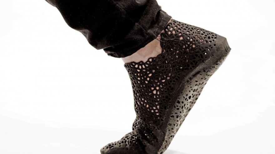 Meeting the requirements of a functional shoe with enhanced movement and comfort due to individualised fit. Image: Earl Stewart. 