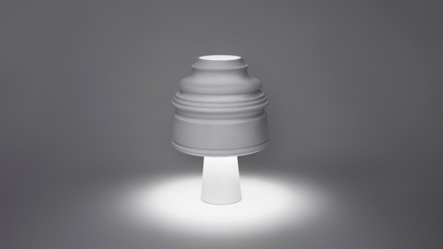 Eigruob table lamp by Nendo for Kartell. Image: Akihiro Yoshida. 