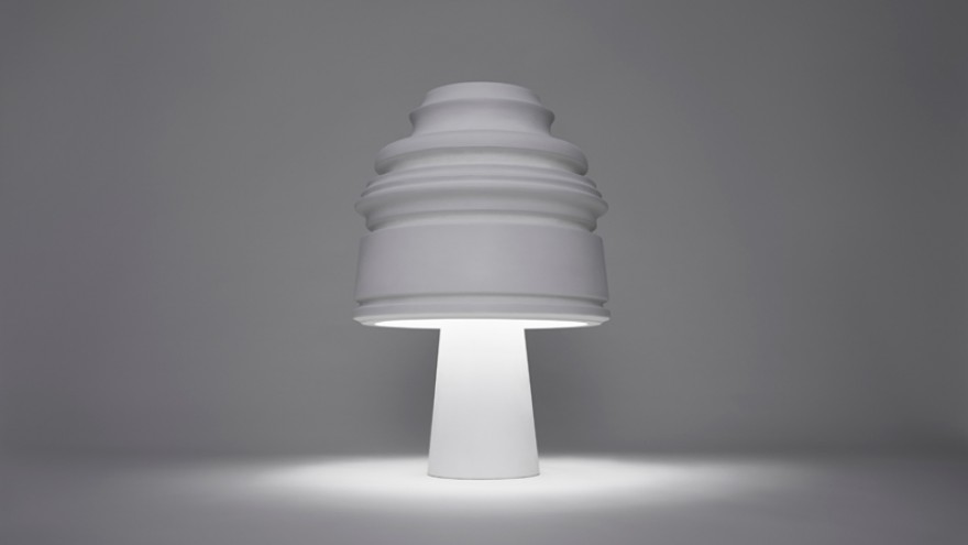 Eigruob table lamp by Nendo for Kartell. Image: Akihiro Yoshida. 