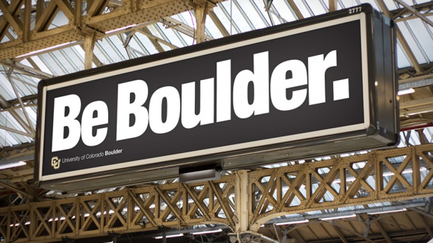 New visual identity for the University of Colorado Boulder by DJ Stout. 
