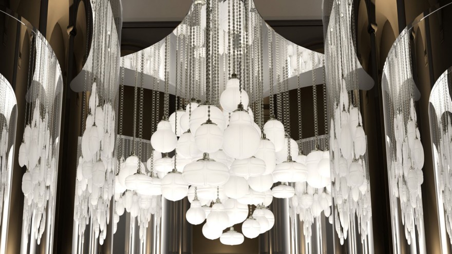 Urbem lighting collection by Christopher Jenner. 