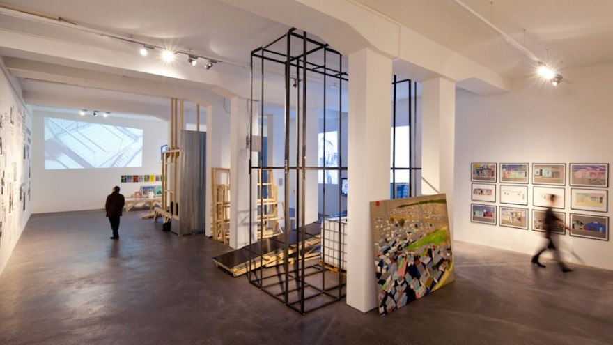 Empower Shack exhibition by Alfredo Brillembourg and Hubert Klumpner.
