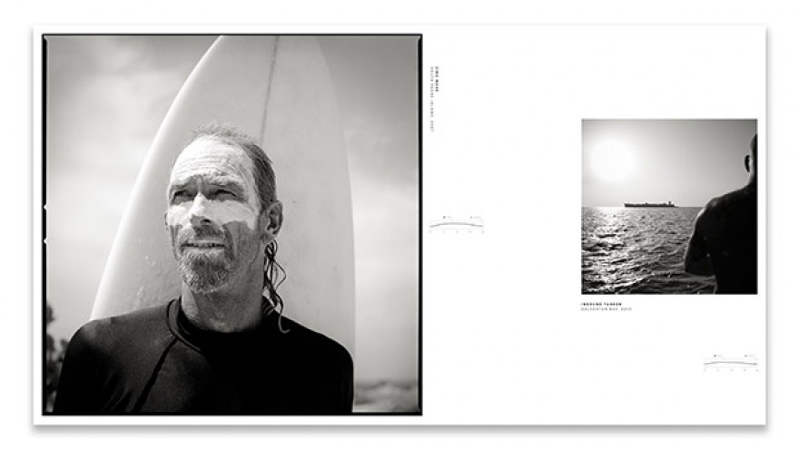 Surf Texas cover and layout design by DJ Stout. 