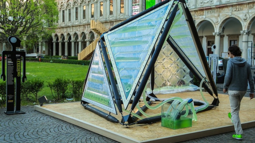 ALGAETECTURE by Carlo Ratti Associati. 