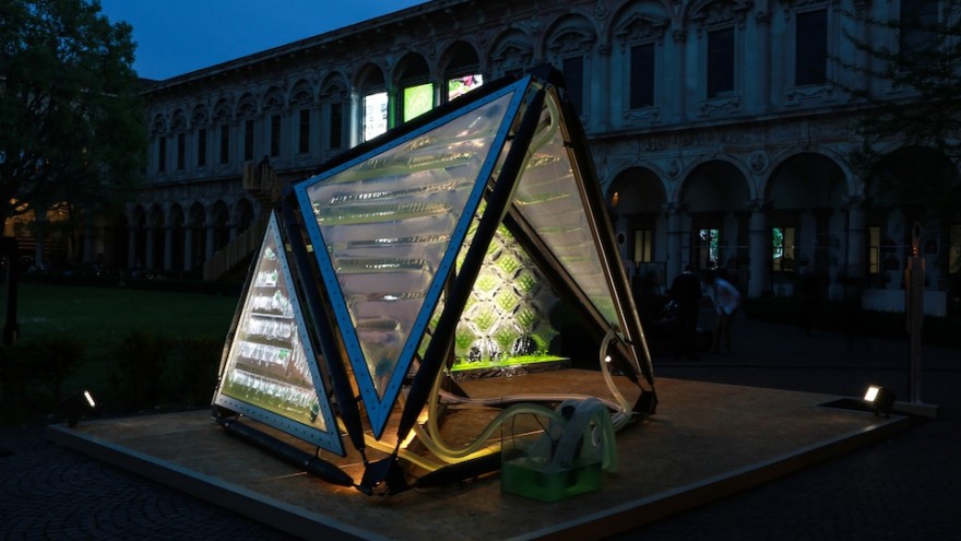 ALGAETECTURE by Carlo Ratti Associati. 