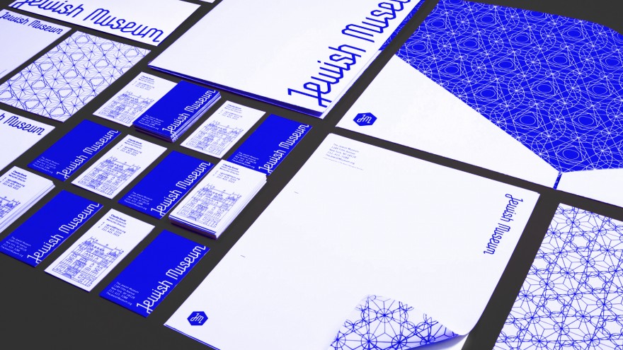 Jewish Museum identity by SagmeisterWalsh. 