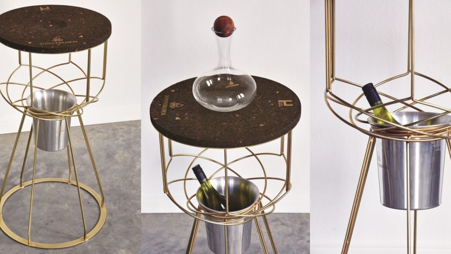 Zonnebloem Wine Serving Table by Haldane Martin. Image: Jan Verboom. 