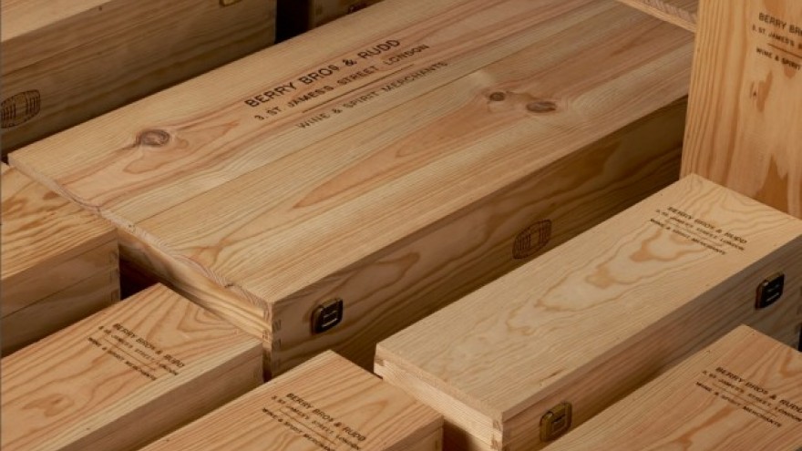 Berry Bros. & Rudd identity design by Harry Pearce. 