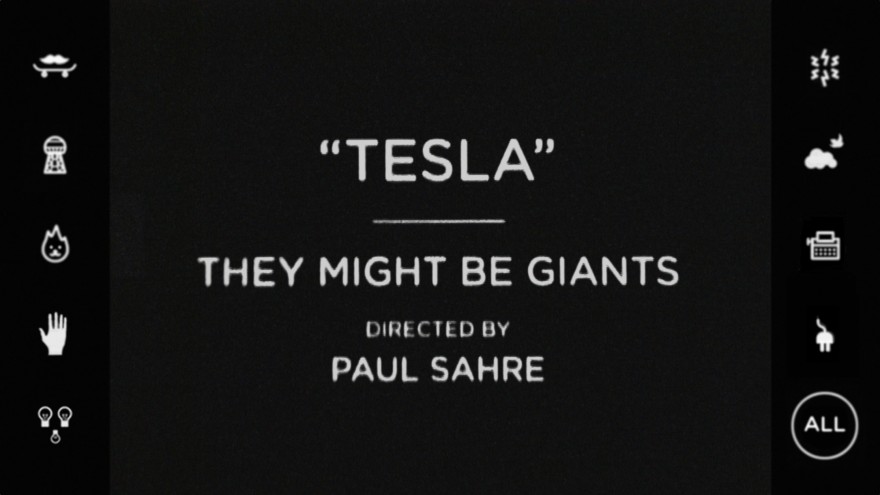 "This time the band asked if we could work the song titled 'Tesla.' The song is about the miraculous inventor and thinker Nikola Tesla (1856-1943) and is another in their series of 'biography' songs they have done over the years (others have included James K. Polk and James Ensor)," says Sahre.