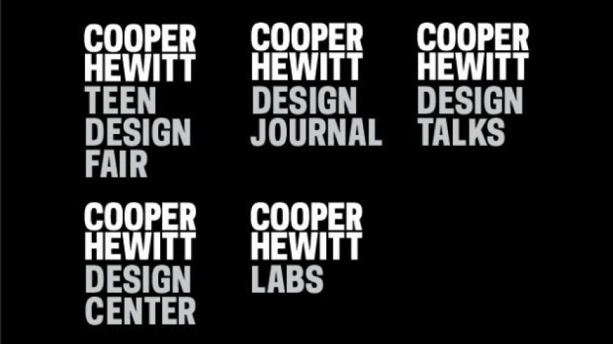 Design Museum new visual identity and typeface by Eddie Opara.