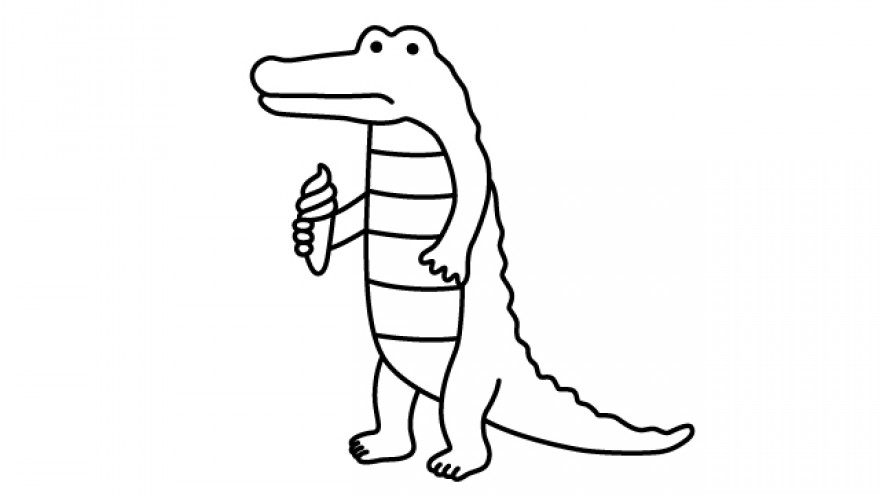 Did you know? Crocodiles cannot stick their tongues out.