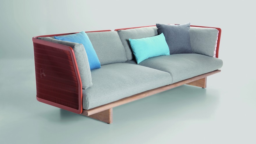 Kettal Mesh collection by Patricia Urquiola for Kettal. 