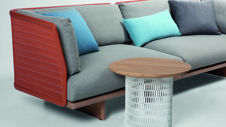 Kettal Mesh collection by Patricia Urquiola for Kettal. 