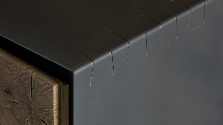Instomi metal sideboard by Meyer von Wielligh