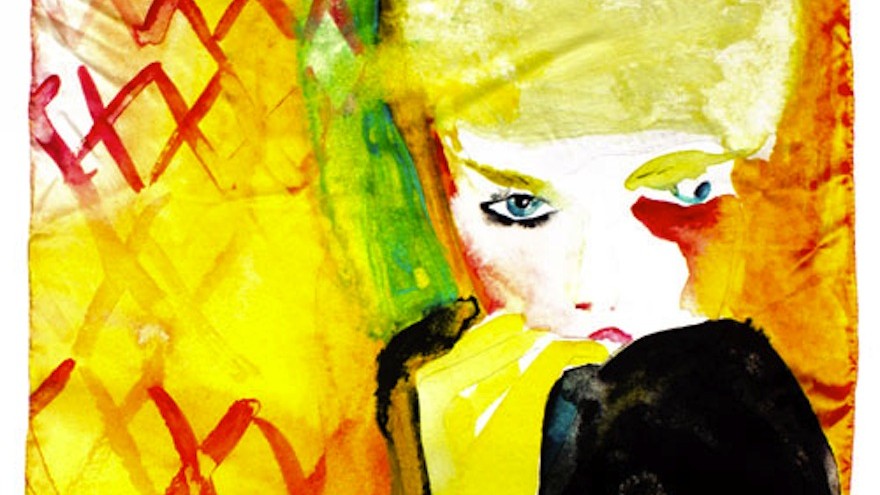 Play Nice scarf by Victoria Verbaan. 