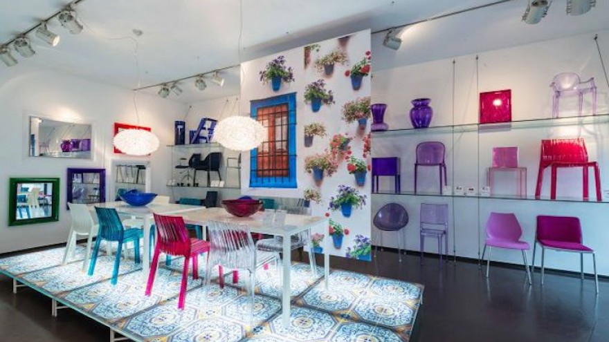 Kartell dedicated an exhibtion to their partnership with Patricia Urquiola named "Urquiolawelt!"