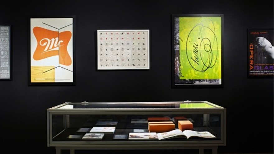 Abbott Miller: Design and Content exhibition. 