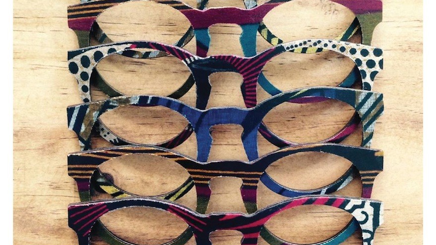 A selection of the world's only ShweShwe frames.