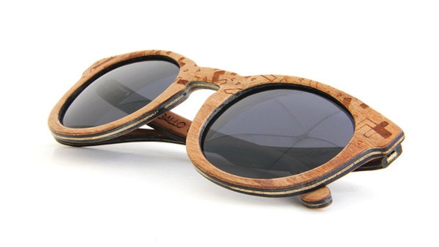 Ballo wooden eyewear is made locally from wood offcuts and recycled paper. The eyewood range includes frames covered with ShweShwe fabric and limited edition AEP frames with a custom artist design etched into the wood.