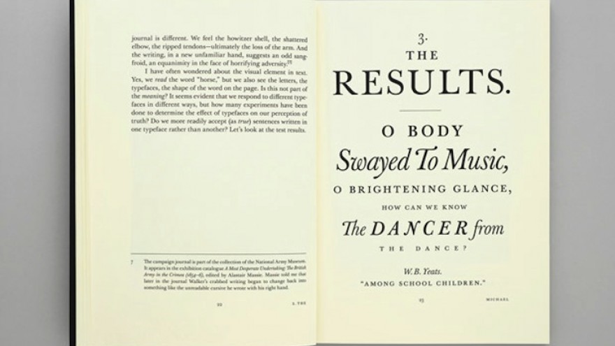 Pentagram Papers publication of Errol Morris's typography essay