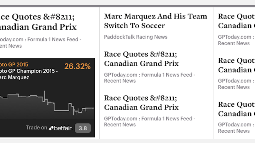 UK-based website Betwire discovers the news in the fluctuations of online betting markets and the infographics they generate.