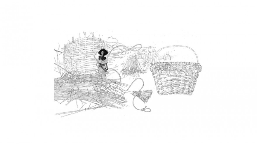 Maxwell Mutanda illustrates surreal scenes of Africa in a series he titled “Postcards”