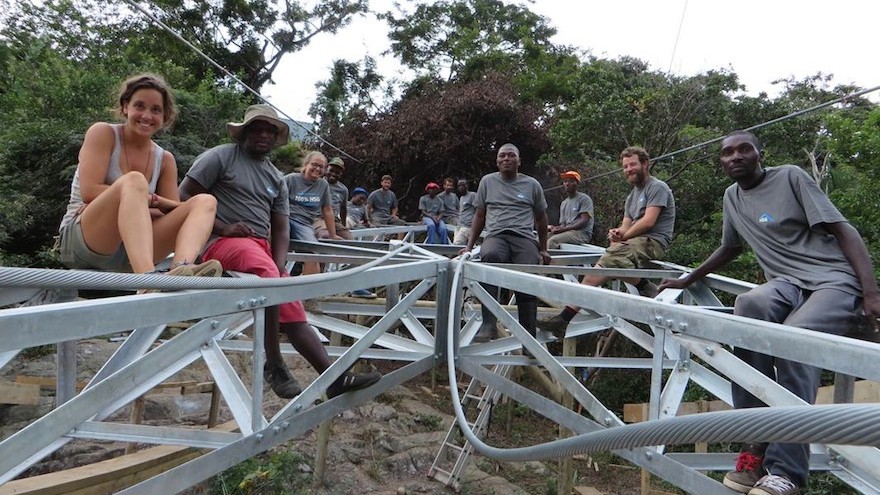 NPO buildCollective is collaborating with Austrian thesis students to build a sustainable bridge across the Mzamba River in the Eastern Cape