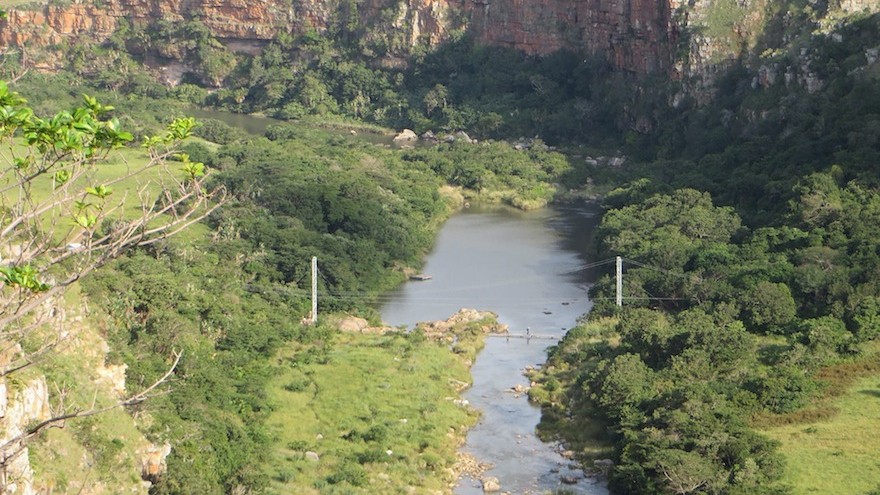 NPO buildCollective is collaborating with Austrian thesis students to build a sustainable bridge across the Mzamba River in the Eastern Cape