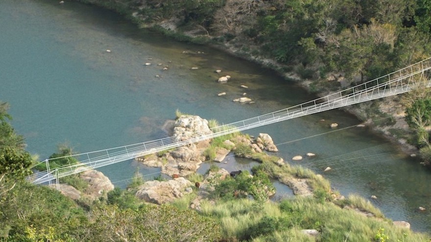 NPO buildCollective is collaborating with Austrian thesis students to build a sustainable bridge across the Mzamba River in the Eastern Cape