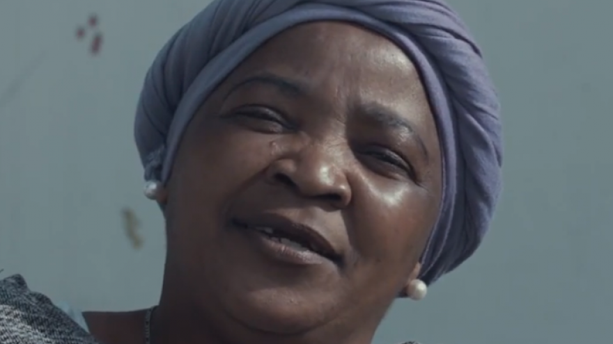 Principal and founder of Three Sisters Educare, Zanele Mgoqi talks passionately about the children in her care. 